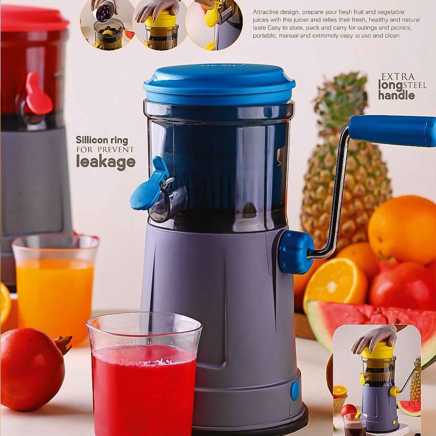 Juicer with Silicone Grip Juicer with Silicone Grip